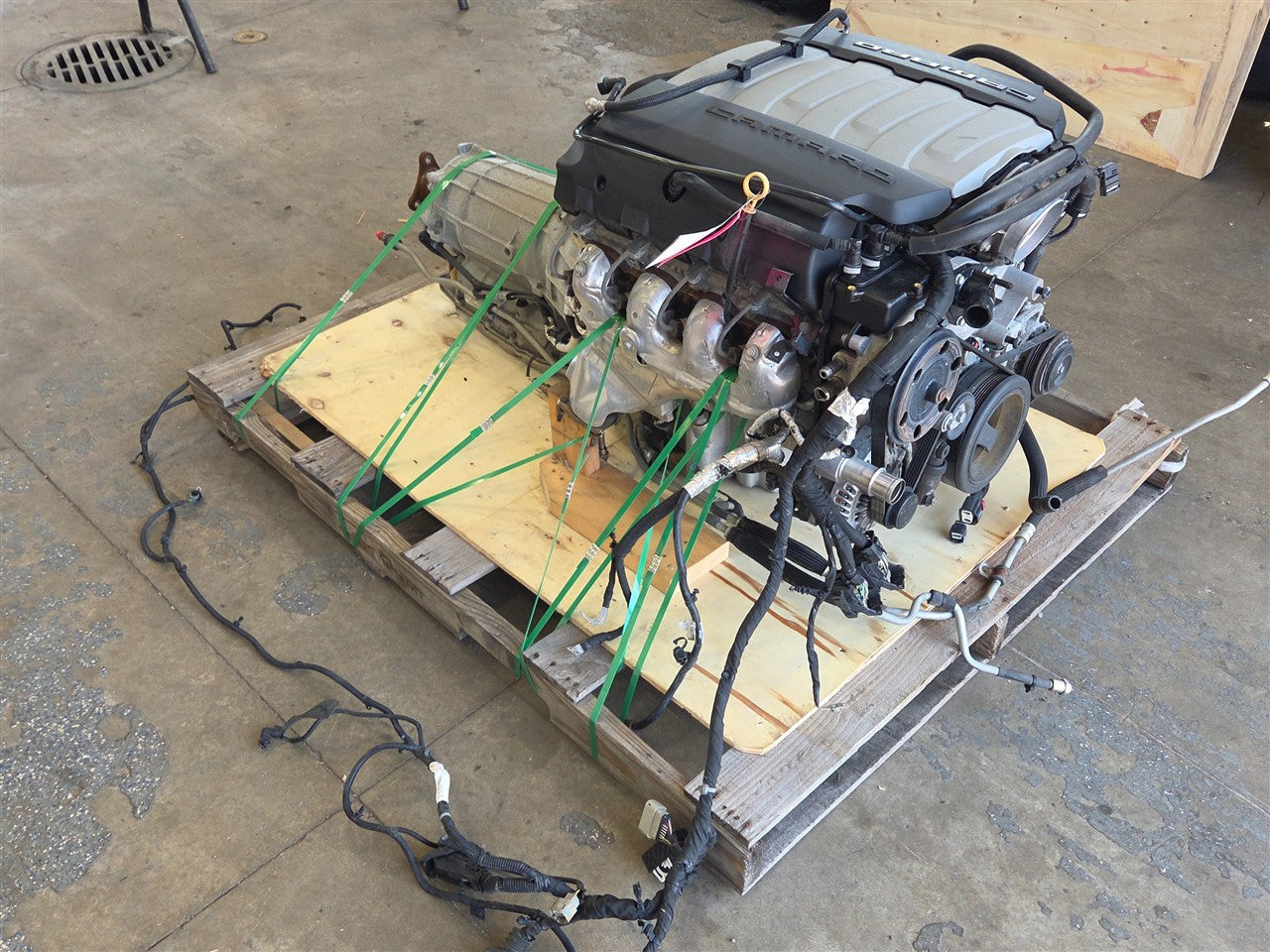 2016 CAMARO 6.2L LT1 ENGINE 8 SPEED 74K DROP OUT 33464 - image 11