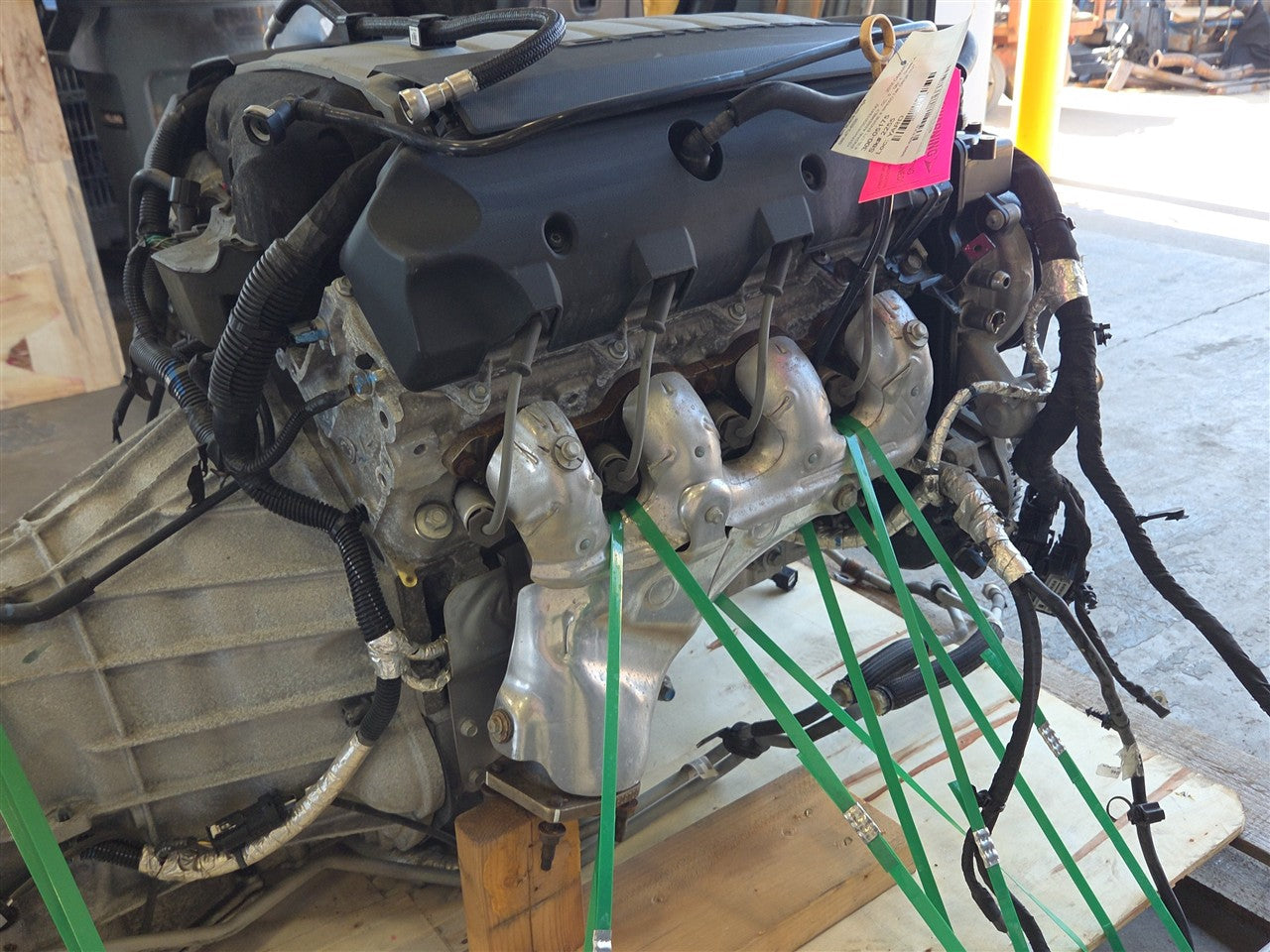 2016 CAMARO 6.2L LT1 ENGINE 8 SPEED 74K DROP OUT 33464 - image 15