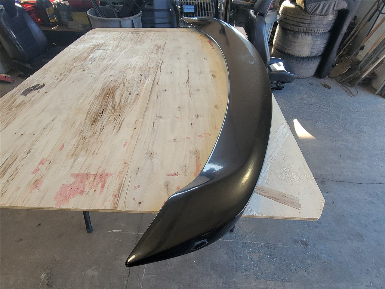 2014 CAMARO OEM GM ZL1 REAR SPOILER BLACK 33473 - image 8