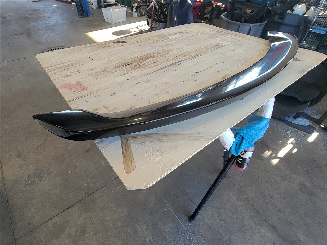 2014 CAMARO OEM GM ZL1 REAR SPOILER BLACK 33473 - image 9