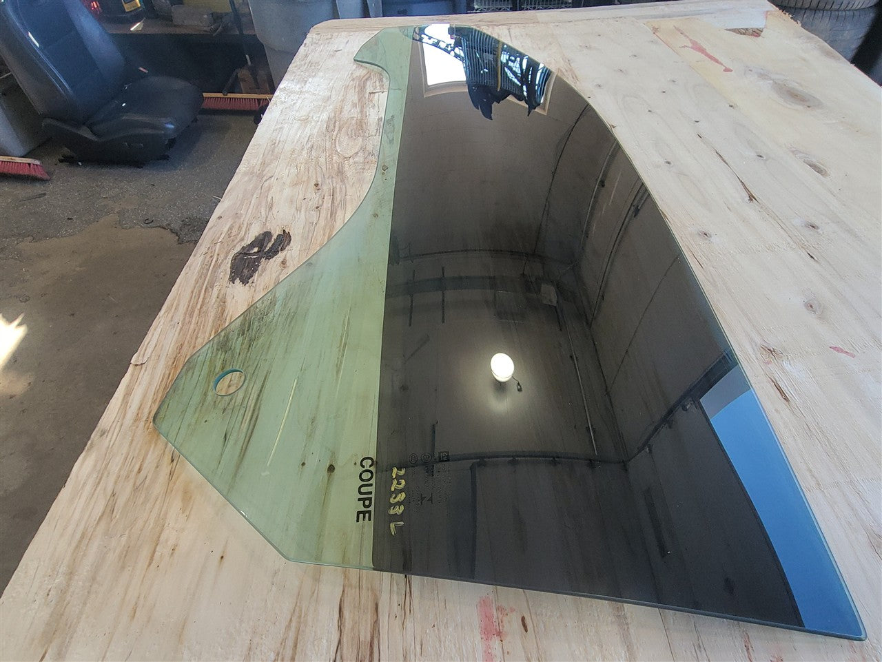 2014 CAMARO LH DRIVER DOOR GLASS OEM COUPE 33477 - image 3
