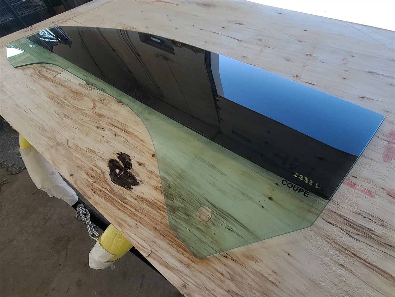 2014 CAMARO LH DRIVER DOOR GLASS OEM COUPE 33477 - image 7