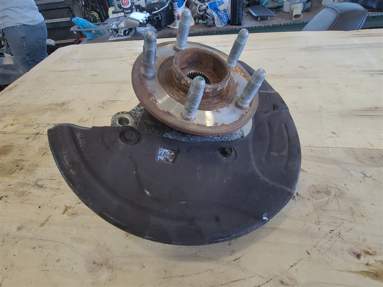 2014 CAMARO RH FRONT SPINDLE KNUCKLE W/HUB 33555 - image 9