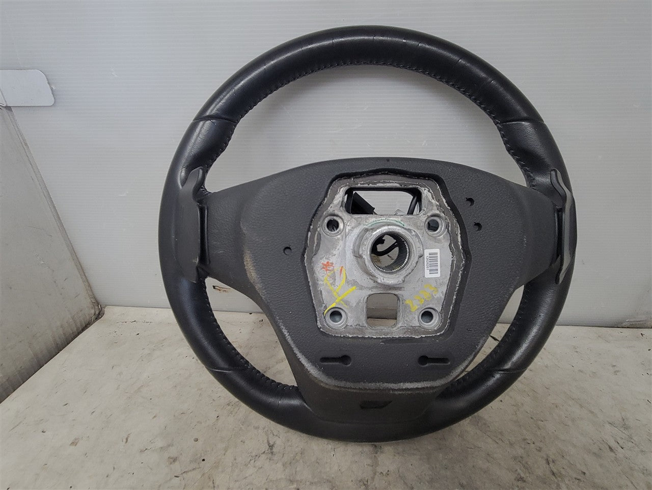2014 CAMARO LEATHER STEERING WHEEL BLUE STITCHIN 33560 - image 10