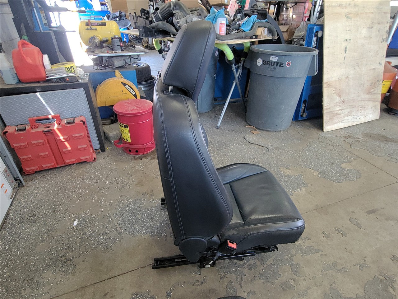 2014 CAMARO BLACK & BLUE 2 TONE FRONT REAR SEATS 33568 - image 7