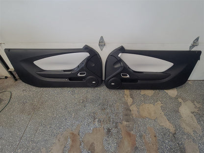2014 CAMARO DOOR PANELS PAIR BLACK W/WHITE TRIM 33570 - image 1