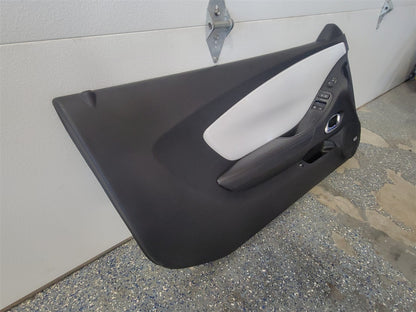 2014 CAMARO DOOR PANELS PAIR BLACK W/WHITE TRIM 33570 - image 6