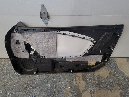 2014 CAMARO DOOR PANELS PAIR BLACK W/WHITE TRIM 33570 - image 10