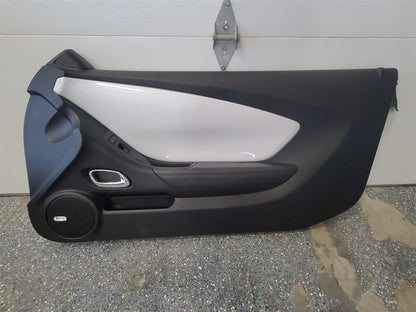 2014 CAMARO DOOR PANELS PAIR BLACK W/WHITE TRIM 33570 - image 13