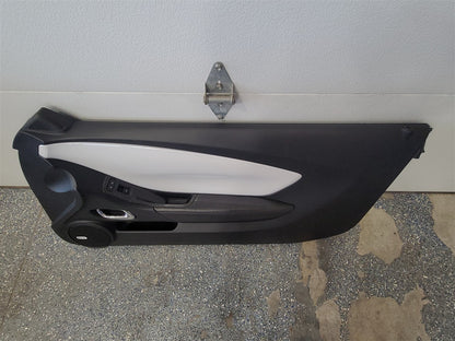 2014 CAMARO DOOR PANELS PAIR BLACK W/WHITE TRIM 33570 - image 16
