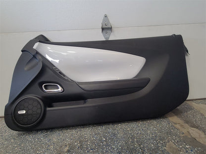 2014 CAMARO DOOR PANELS PAIR BLACK W/WHITE TRIM 33570 - image 17