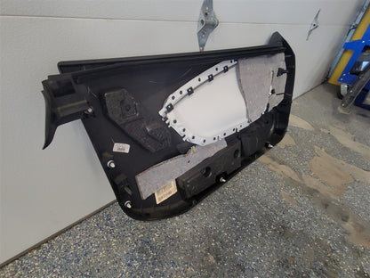 2014 CAMARO DOOR PANELS PAIR BLACK W/WHITE TRIM 33570 - image 20