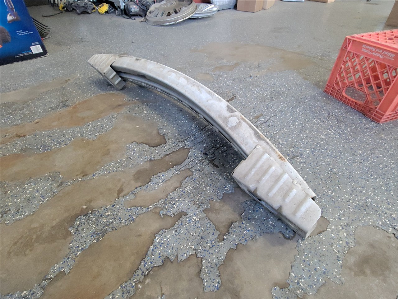 2015 CAMARO REAR BUMPER REBAR REINFORCEMENT WHT 33576 - image 6