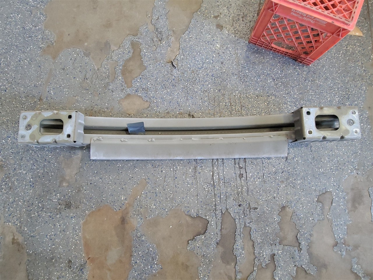 2015 CAMARO REAR BUMPER REBAR REINFORCEMENT WHT 33576 - image 9
