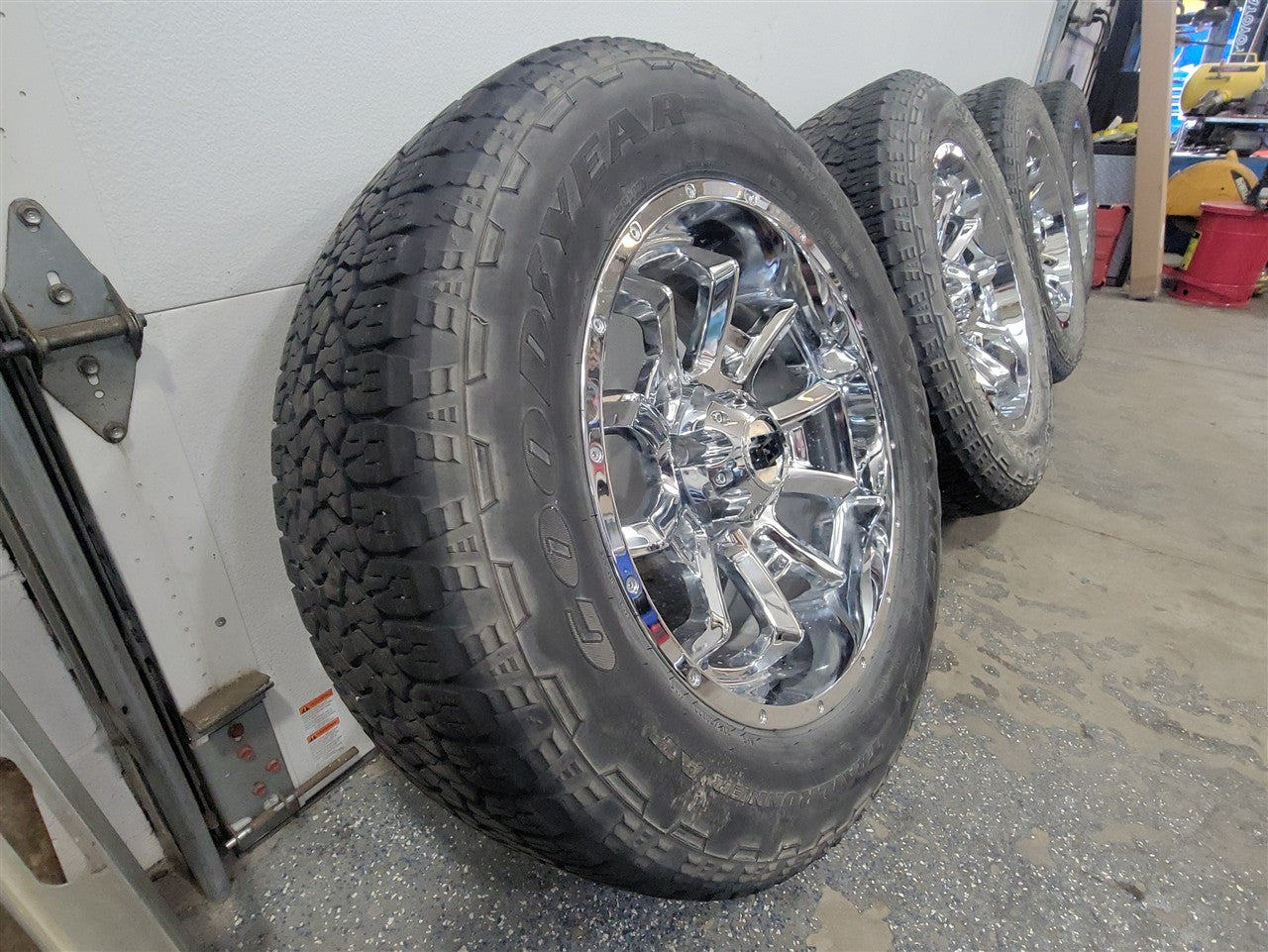 2022 SIERRA150 20x9 VISION 415 BOMB C WRANGLE TIRES 33584 - image 7