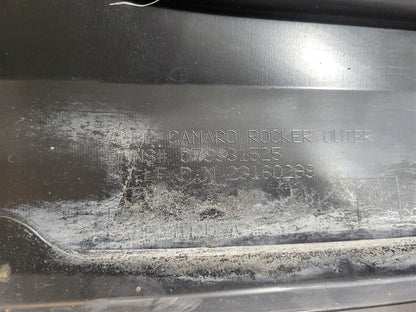 2017 CAMARO LH DRIVER ROCKER MOLDING GRAY G7Q 33660 - image 16