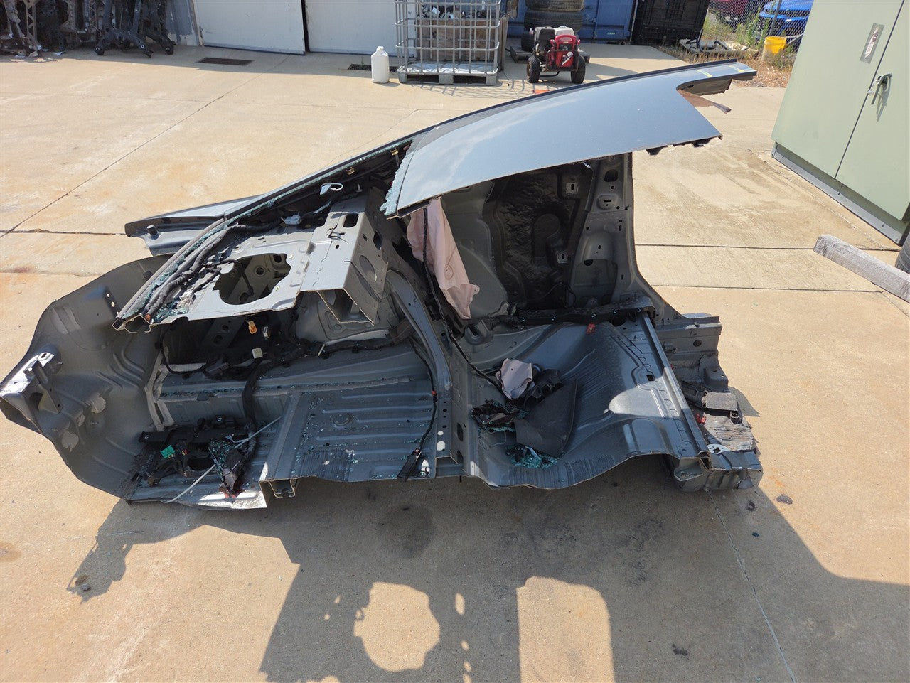 Used OEM 2016-2024 CAMARO LH DRIVER REAR QUARTER PANEL CUT SON OF A, actual item photo 8