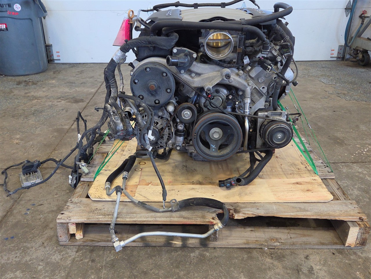 2017 CAMARO 6.2L LT1 ENGINE 8 SPEED 90K DROP OUT 33667 - image 2