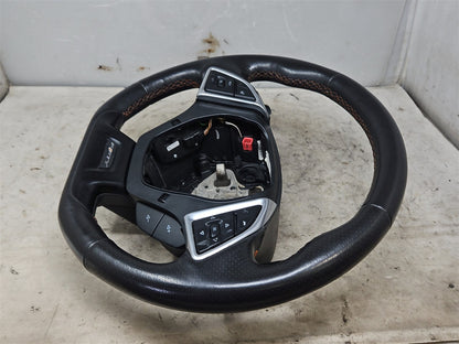 2017 CAMARO LEATHER STEERING WHEEL AUTO PADDLES 33674 - image 5