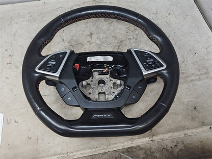 2017 CAMARO LEATHER STEERING WHEEL AUTO PADDLES 33674 - image 6
