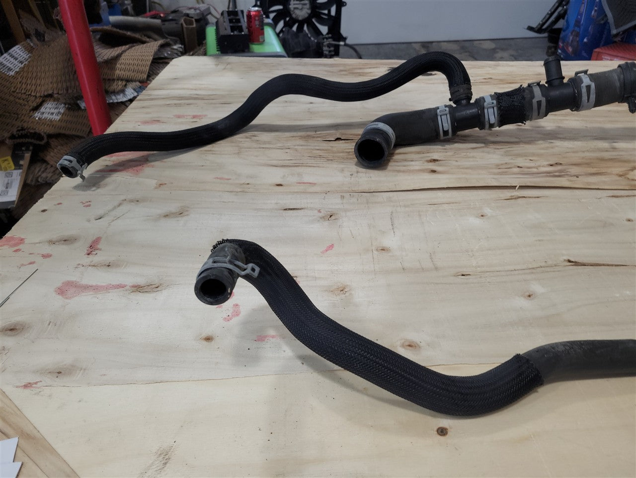 2017 CAMARO LOWER RADIATOR HOSES WITH CROSSOVER 33679 - image 9