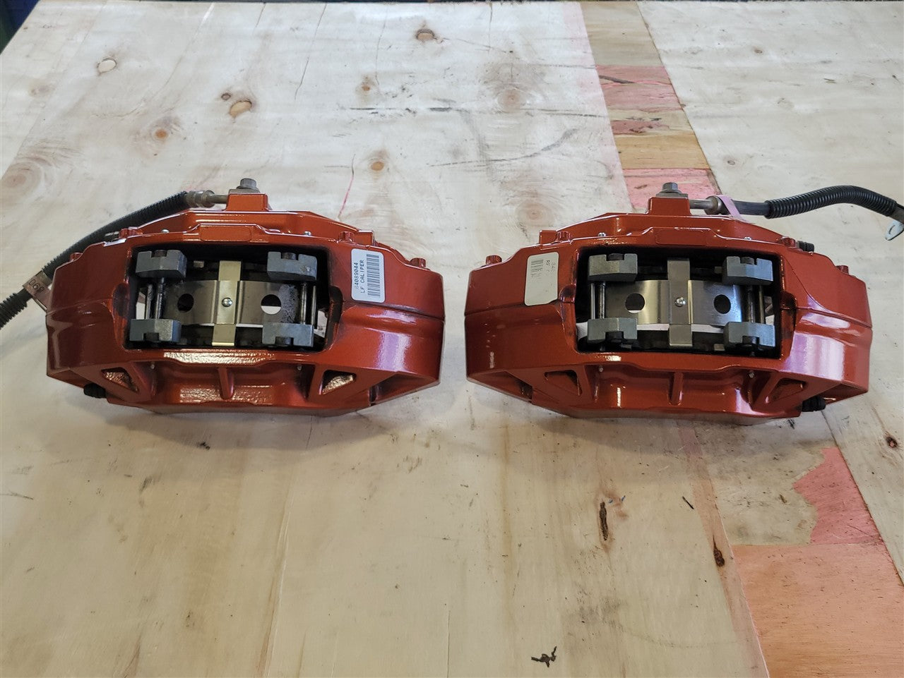 2017 CAMARO FIFTY FRONT & REAR ORANGE CALIPERS 33696 - image 4