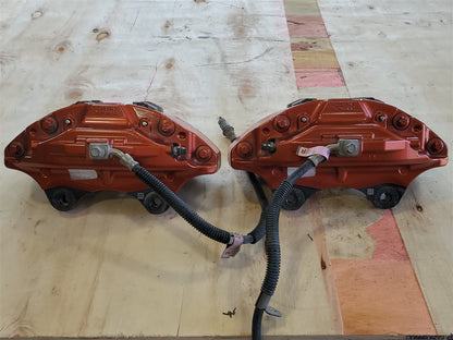 2017 CAMARO FIFTY FRONT & REAR ORANGE CALIPERS 33696 - image 5