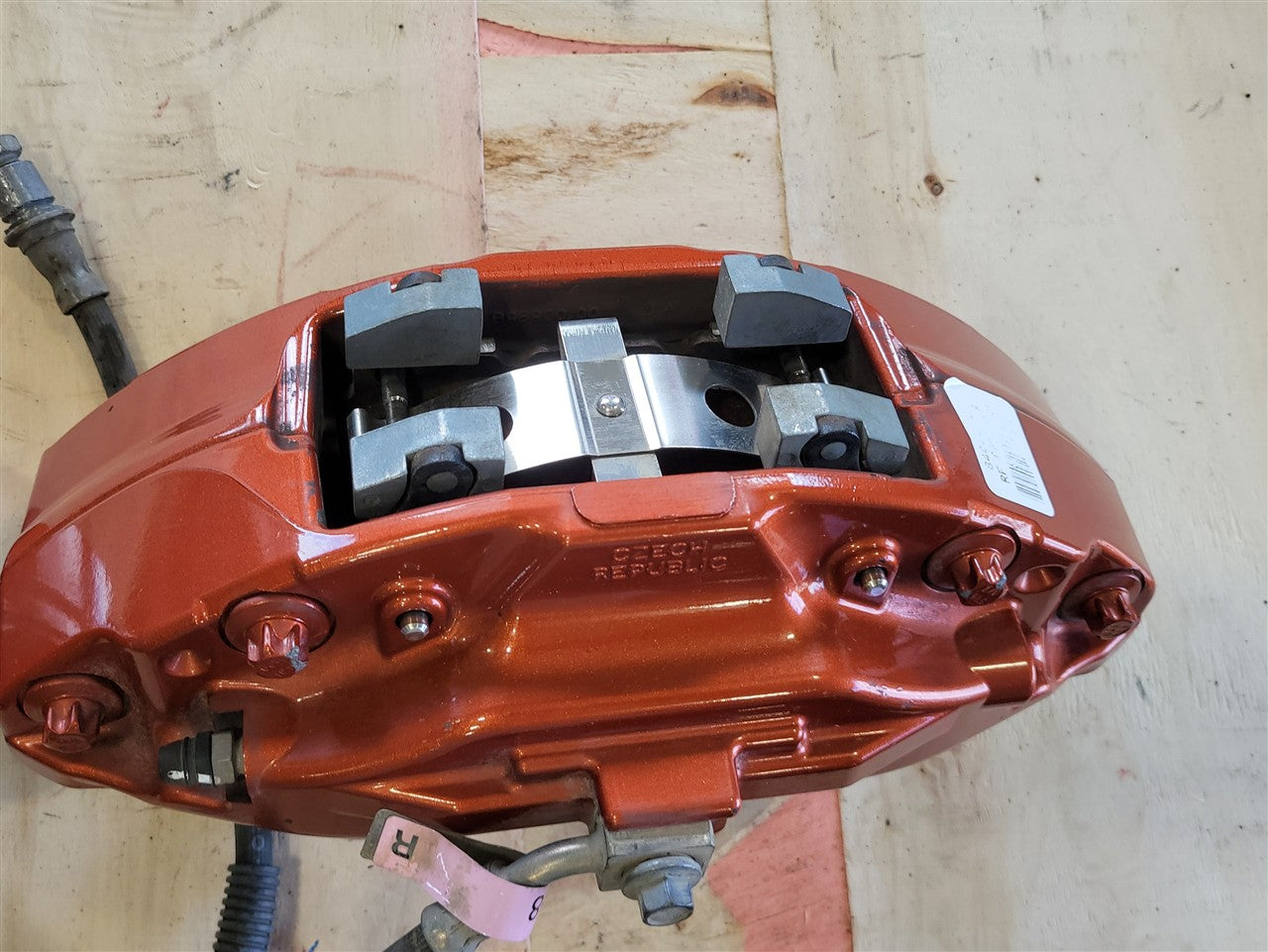 2017 CAMARO FIFTY FRONT & REAR ORANGE CALIPERS 33696 - image 6