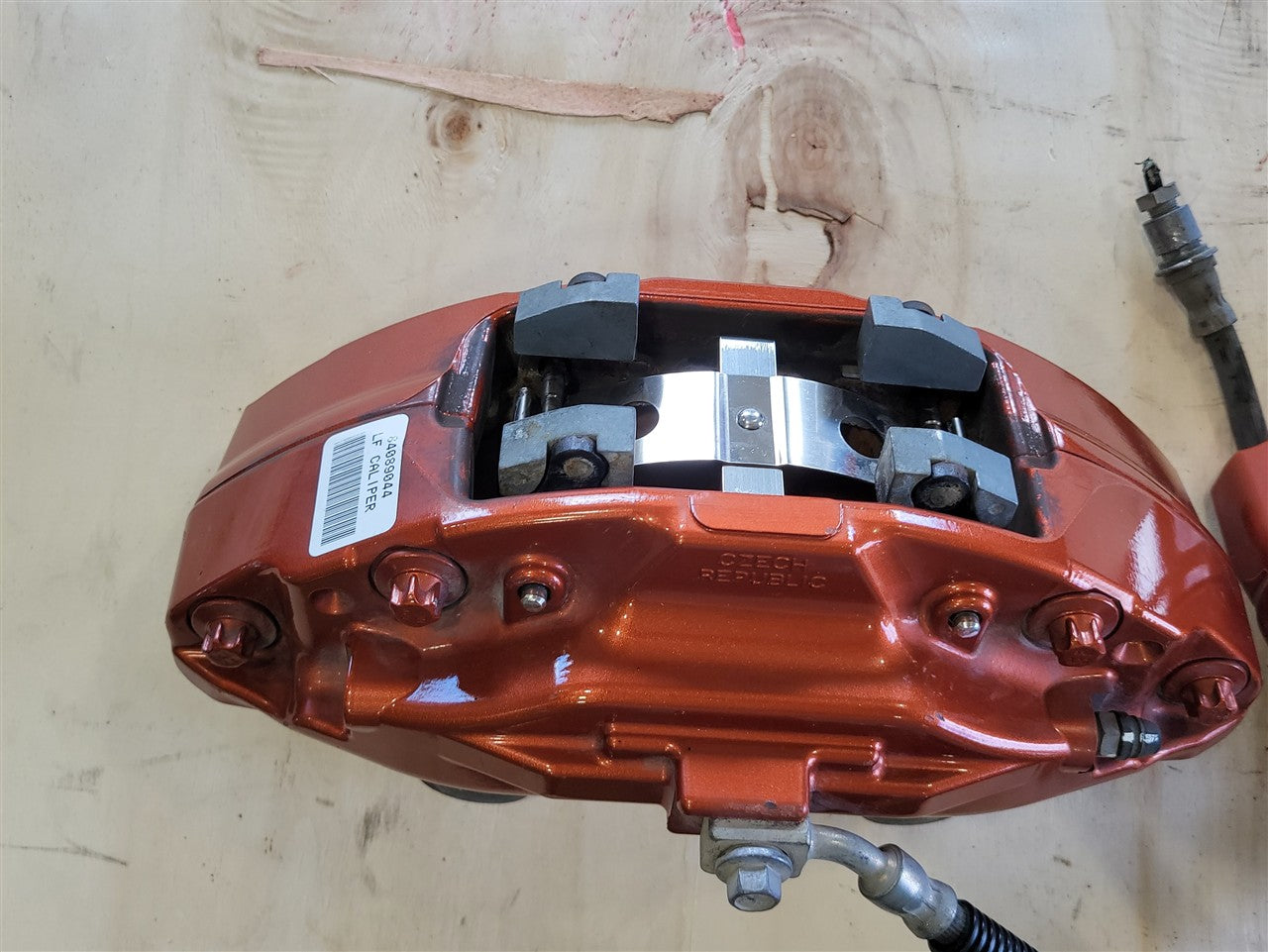 2017 CAMARO FIFTY FRONT & REAR ORANGE CALIPERS 33696 - image 7