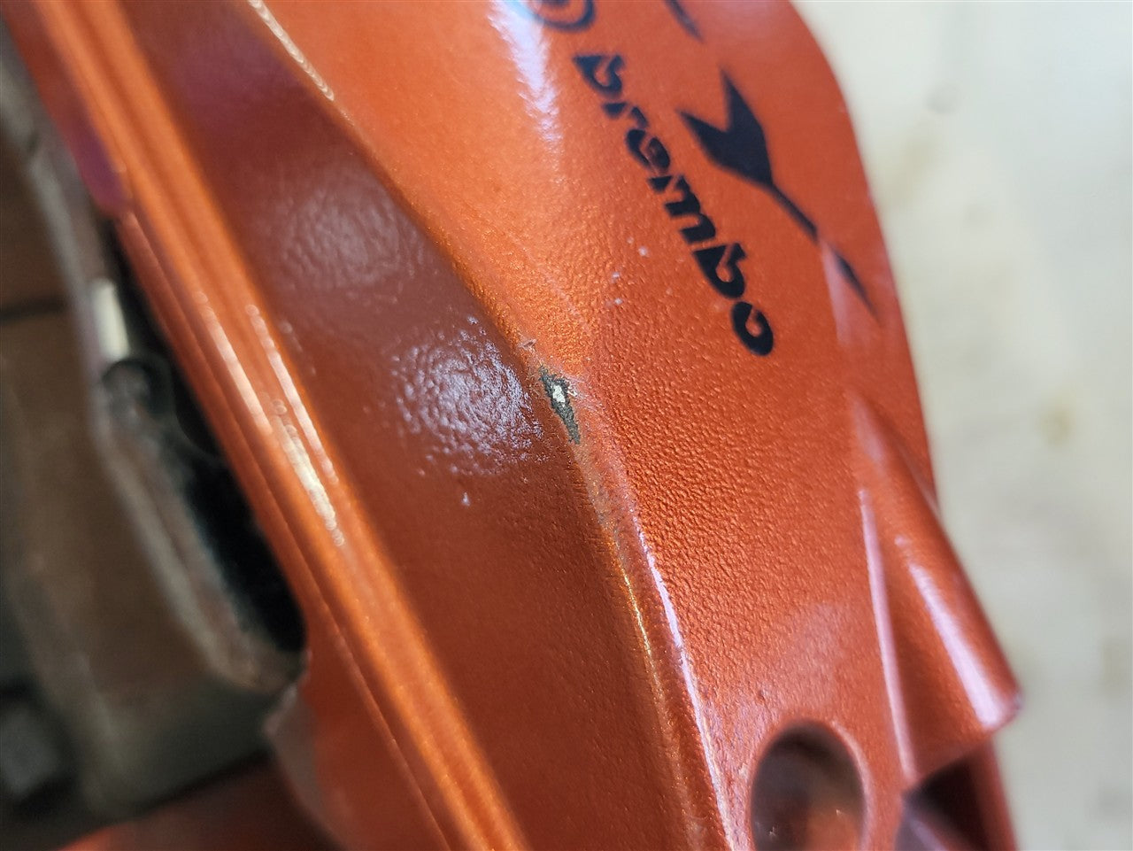 2017 CAMARO FIFTY FRONT & REAR ORANGE CALIPERS 33696 - image 10
