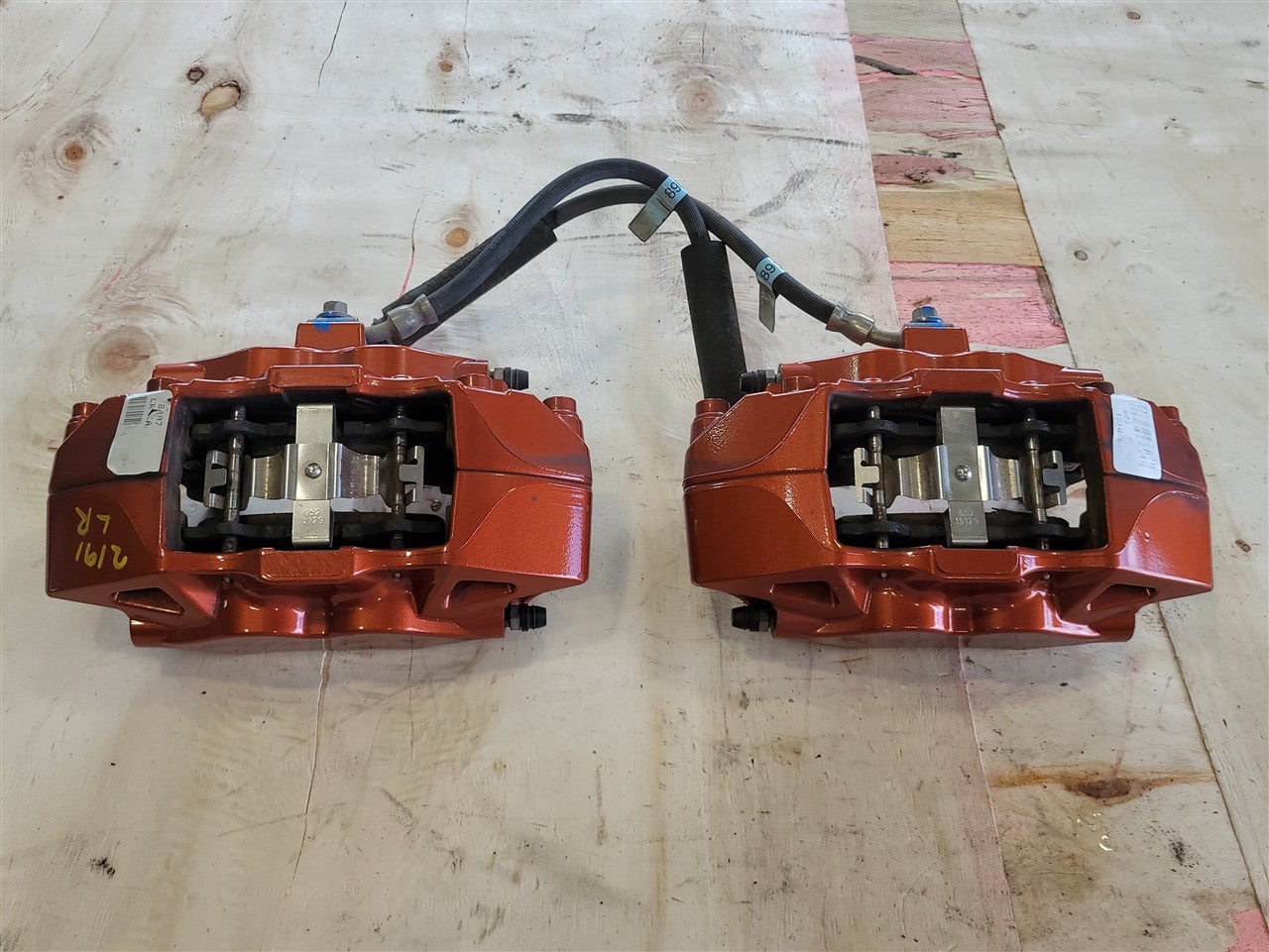 2017 CAMARO FIFTY FRONT & REAR ORANGE CALIPERS 33696 - image 11