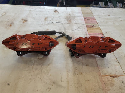 2017 CAMARO FIFTY FRONT & REAR ORANGE CALIPERS 33696 - image 13