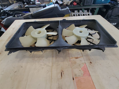 2014 CAMARO RADIATOR COOLING FANS DUAL 61K 33718 - image 4