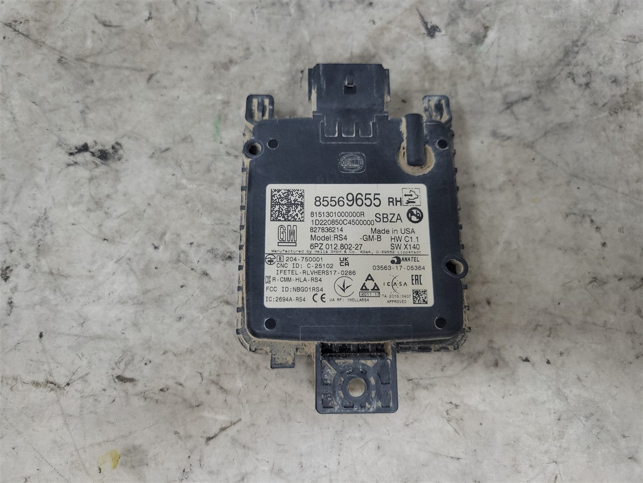 2022 SIERRA150 RH BLIND SPOT RADAR MODULE 85569655 33738 - image 1