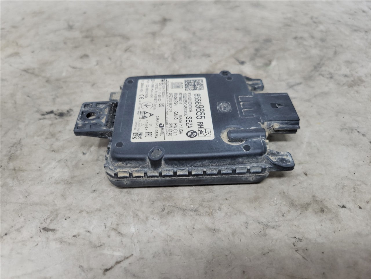 2022 SIERRA150 RH BLIND SPOT RADAR MODULE 85569655 33738 - image 3