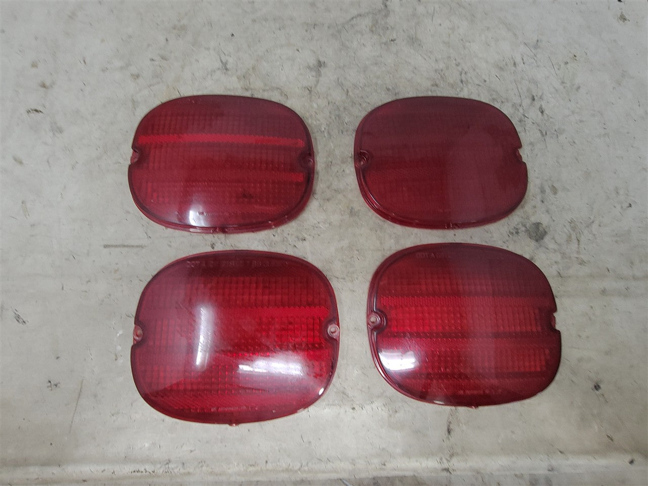 1994 CORVETTE OEM SET OF 4 TAIL LIGHT LENSES 33751 - image 1