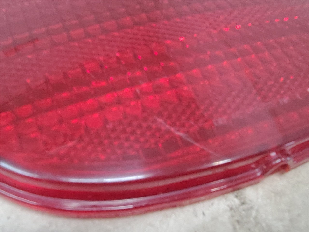 1994 CORVETTE OEM SET OF 4 TAIL LIGHT LENSES 33751 - image 6