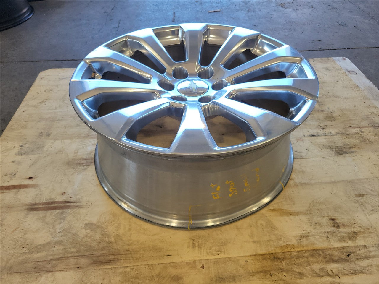 2019 SILVRDO15 22" 22X9 HIGH COUNTRY WHEEL SML BEND 33761 - image 2