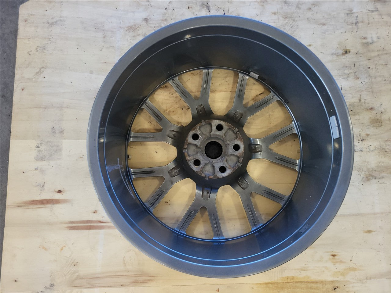 2014 CAMARO 21" FRONT WHEEL HYPER SILVER TNYRASH 33762 - image 6
