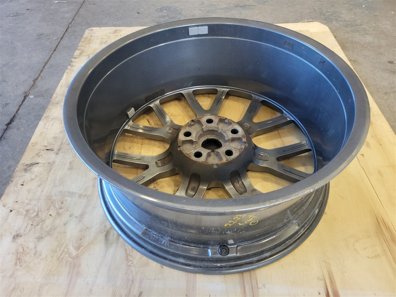 2014 CAMARO 21" FRONT WHEEL HYPER SILVER TNYRASH 33762 - image 10