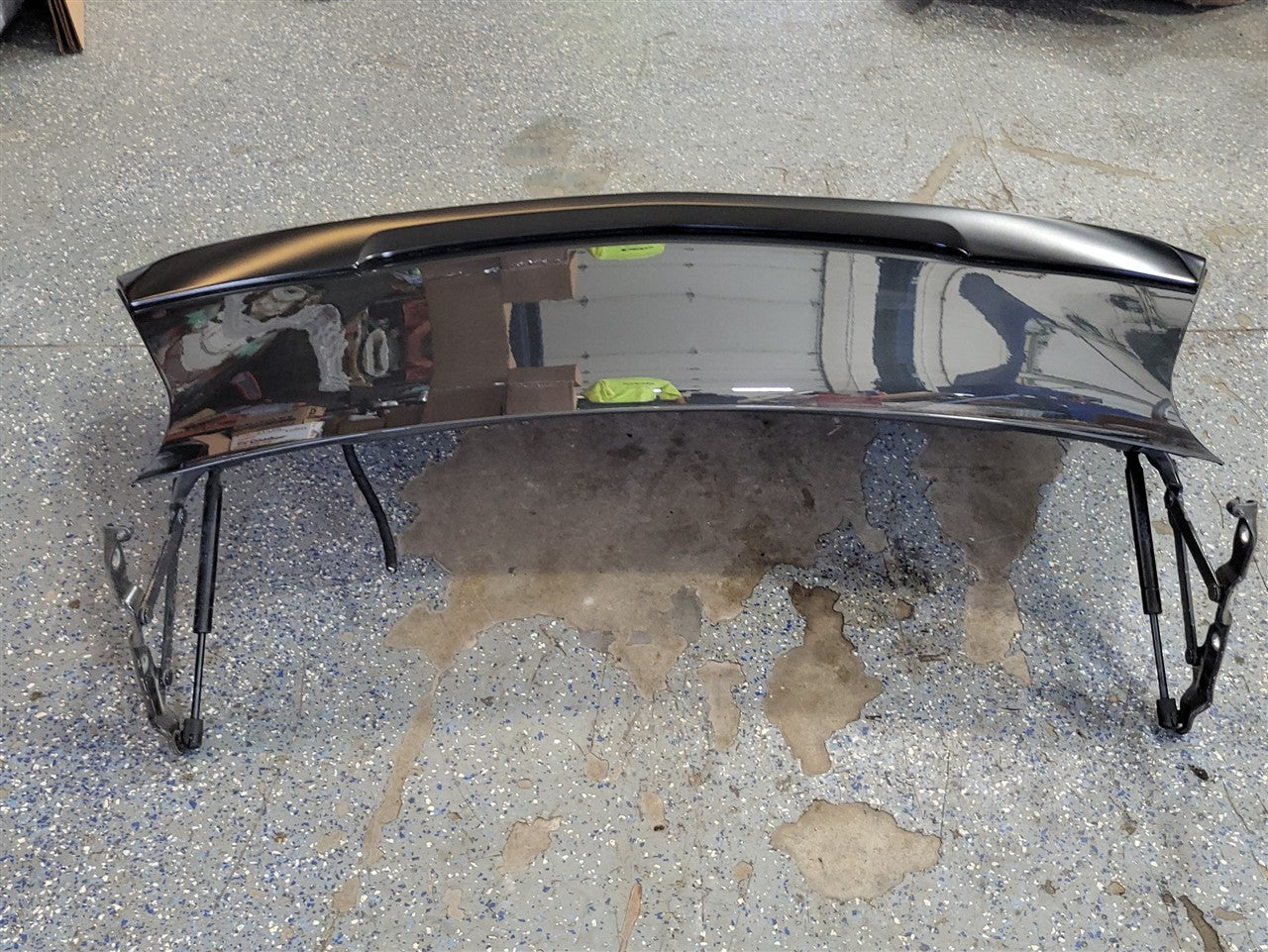 2013 CAMARO TRUNK DECKLID GRAY GLJ ZL1 SPOILER 33778 - image 5