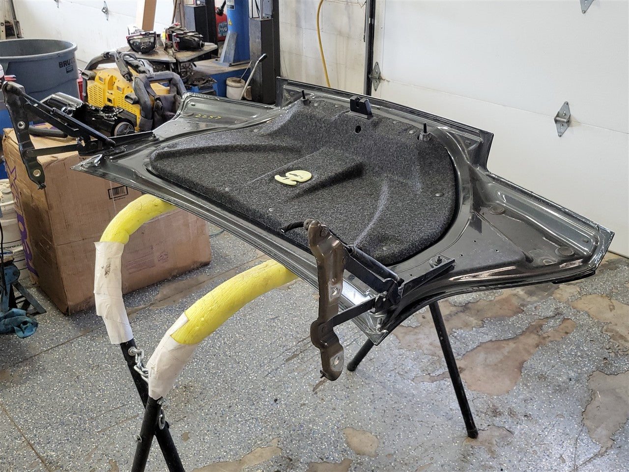 2013 CAMARO TRUNK DECKLID GRAY GLJ ZL1 SPOILER 33778 - image 12