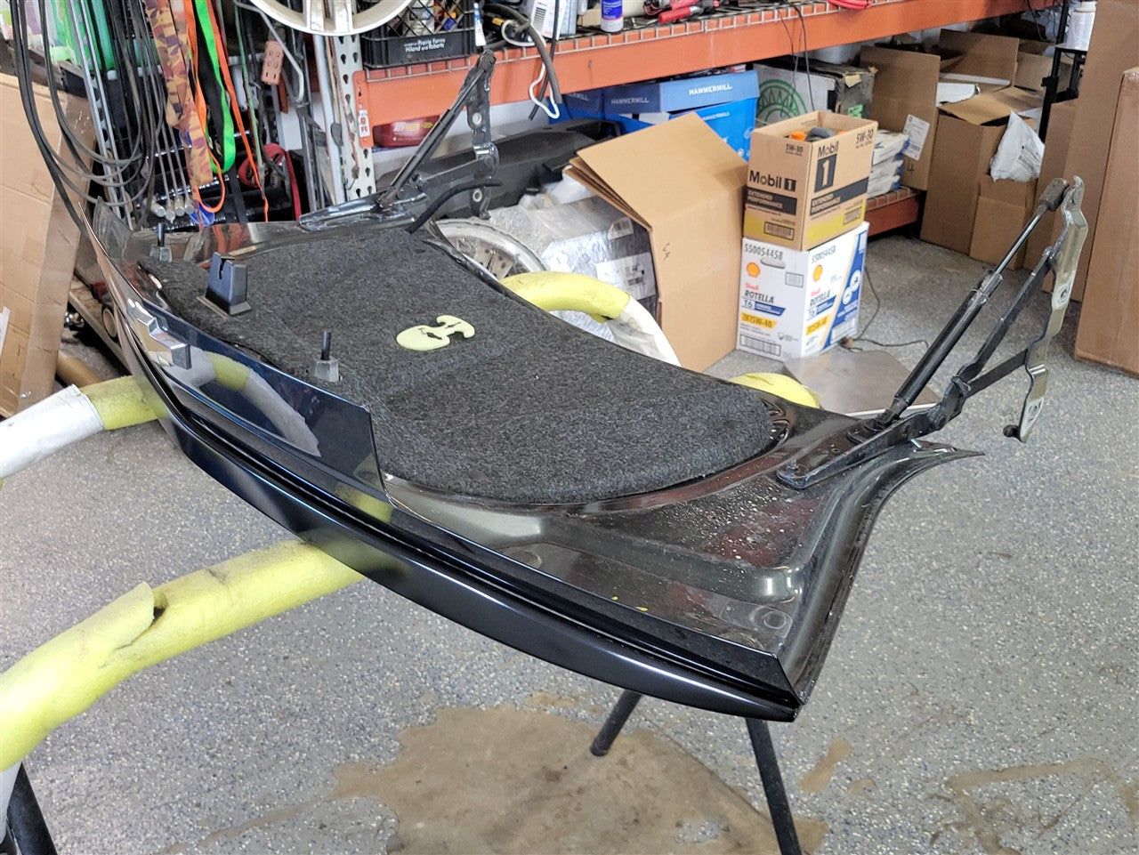 2013 CAMARO TRUNK DECKLID GRAY GLJ ZL1 SPOILER 33778 - image 16
