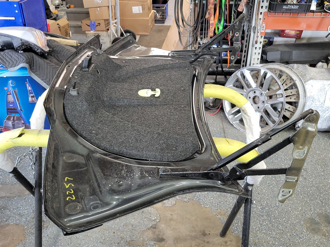 2013 CAMARO TRUNK DECKLID GRAY GLJ ZL1 SPOILER 33778 - image 17