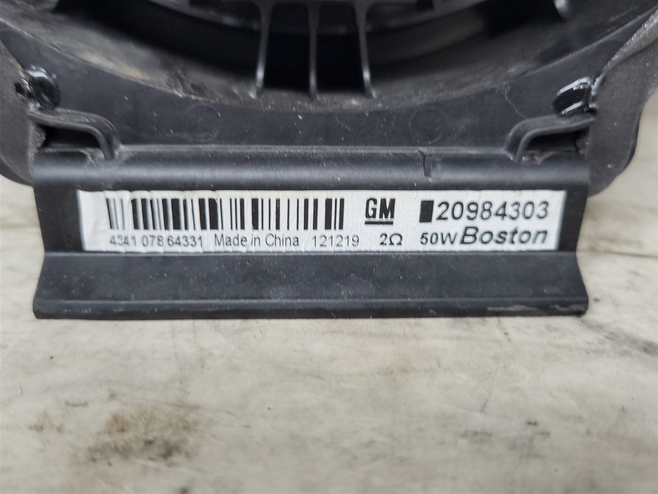 2013 CAMARO BOSTON DOOR SPEAKER 23268030 33802 - image 10