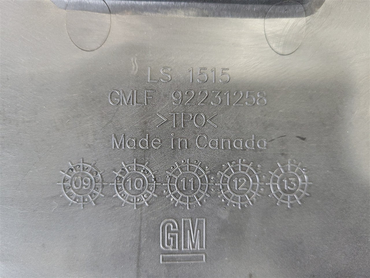 2013 CAMARO TRUNK REAR PANEL TRIM 92231258 33808 - image 11