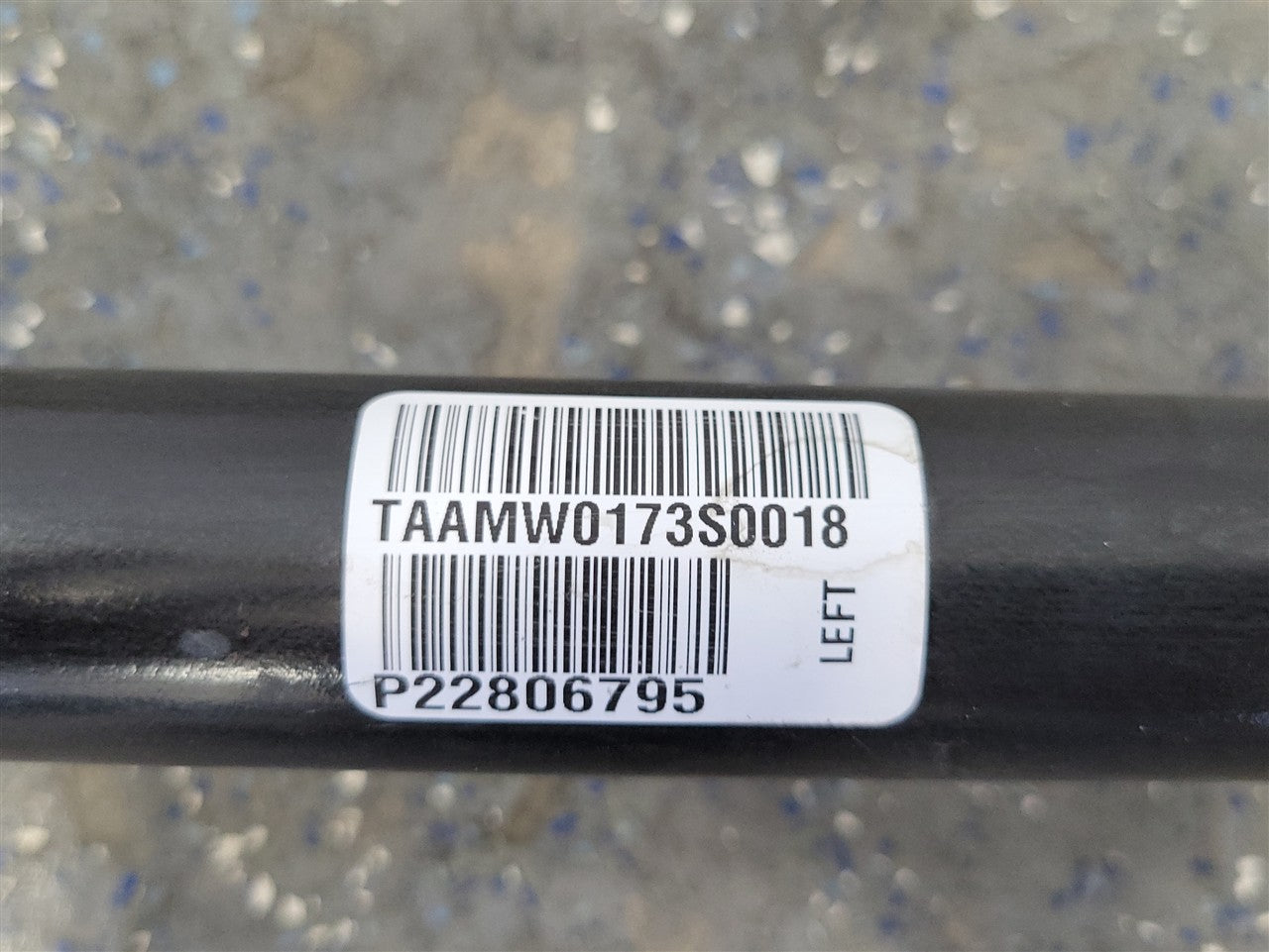 2013 CAMARO LH DRIVER REAR AXLE SS 1LE MM6 17K 33828 - image 9