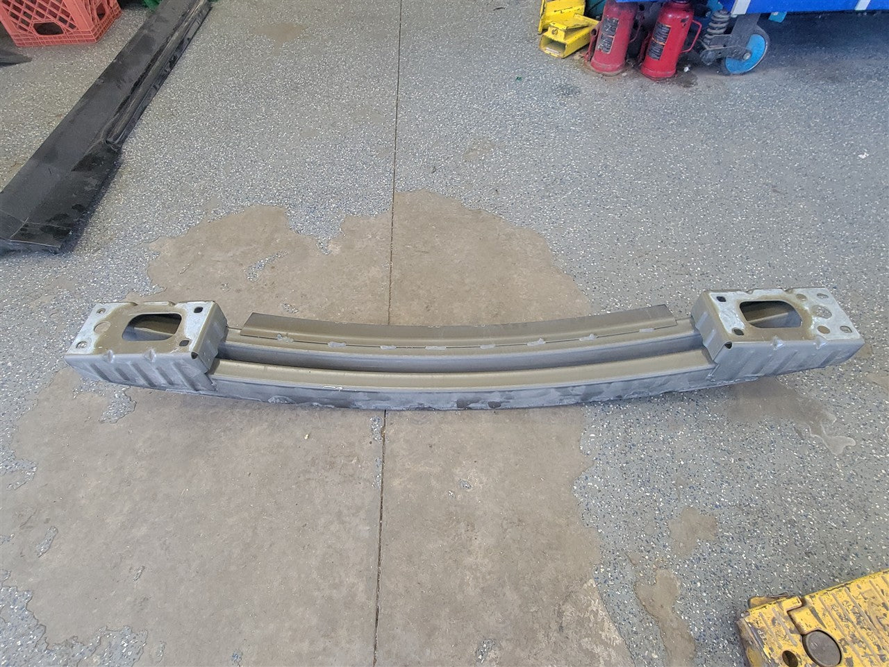 2013 CAMARO REAR BUMPER REBAR REINFORCEMENT GRAY 33835 - image 8