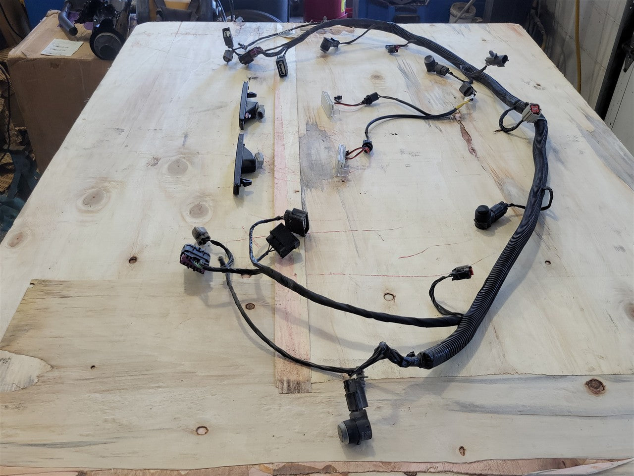 2013 CAMARO REAR BUMPER HARNESS W/PARK SENSORS 33839 - image 2