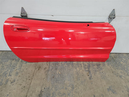 1999 CORVETTE RH PASSENGER FRONT DOOR RED 000 33890 - image 1